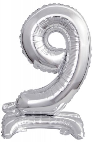 Silver-mini-9-es-szam-folia-lufi-talppal-38-cm