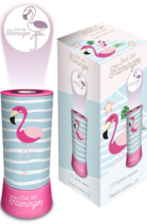 Flamingo Happy 2 az 1-ben kivetítő, lámpa, éjszakai fény