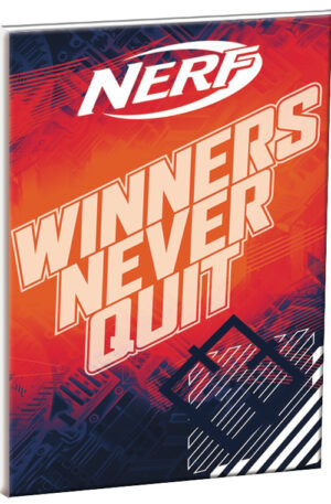 Nerf Winners B/5 vonalas füzet 40 lapos