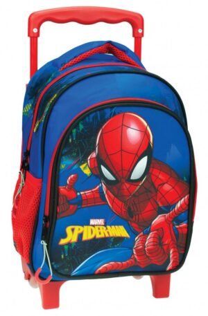 Pókember Blue gurulós ovis hátizsák, táska 30 cm