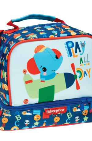 Fisher-Price Animals Play thermo uzsonnás táska 21 cm