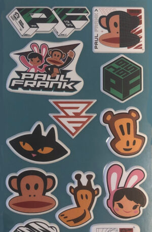 Paul Frank Monkey pufi szivacs matrica szett