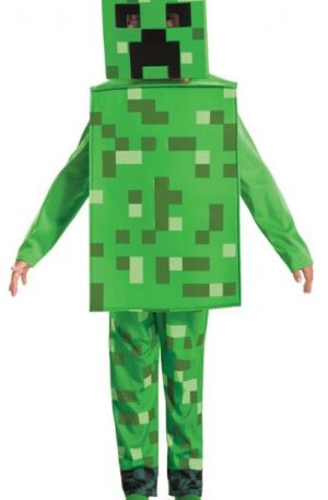 Minecraft Creeper Green jelmez 7-8 év