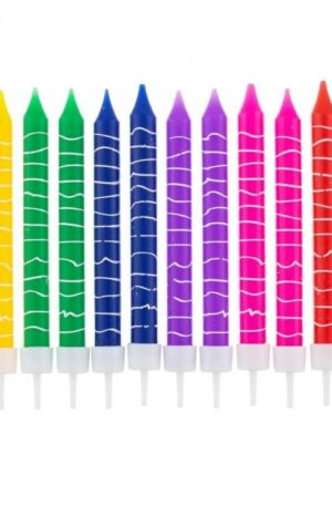 Színes Crayons tortagyertya, gyertya szett 12 db-os