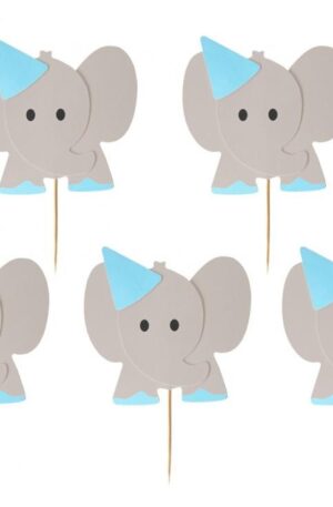 Elefánt Blue díszítő pálca 10 db-os
