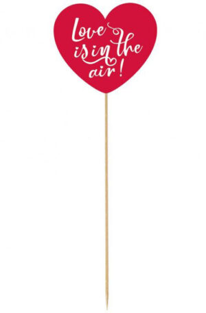 Szerelem Love is in the air Heart papír dekoráció 30 cm