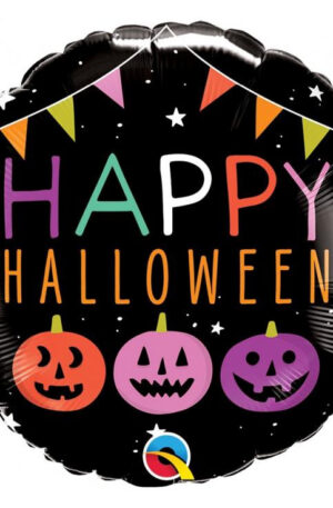Happy Halloween Pumpkins fólia lufi 46 cm