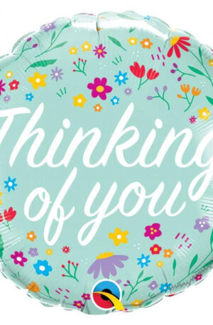 Thinking Of You Flowers fólia lufi 46 cm