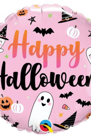 Happy Halloween Cute Ghost fólia lufi 46 cm