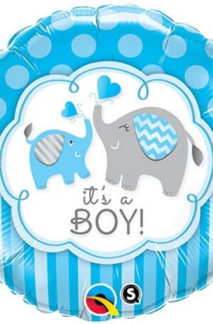It's a Boy Elephant fólia lufi 46 cm
