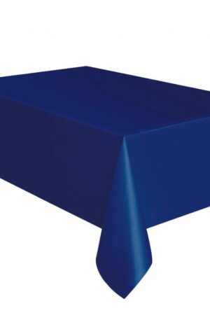 Kék Dark Blue műanyag asztalterítő 137x274 cm