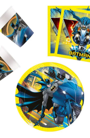Batman Rogue Rage party szett 36 db-os 23 cm-es tányérral