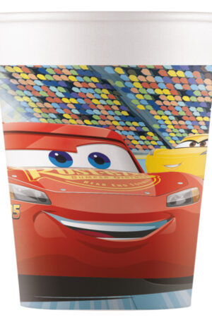 Disney Verdák Arena Race papír pohár 8 db-os 200 ml FSC