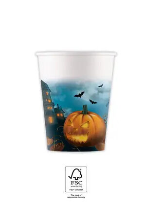 Halloween Sensations papír pohár 8 db-os 200 ml FSC