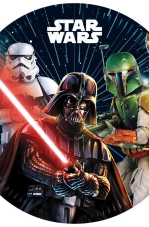 Star Wars Galaxy papírtányér 8 db-os 23 cm FSC