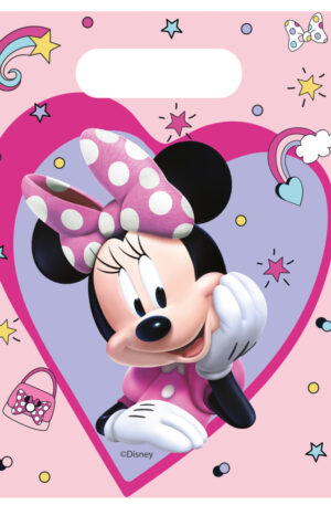 Disney Minnie Junior ajándéktasak, ajándékzacskó 6 db-os