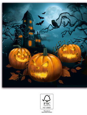 Halloween Sensations szalvéta 20 db-os 33x33 cm FSC