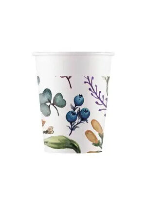 Virág Herbs papír pohár 8 db-os 200 ml