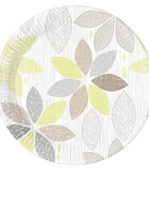 Lomb Foliage papírtányér 8 db-os 23 cm