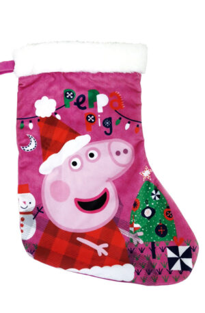 Peppa-malac-Karacsonyi-kandallo-zokni-csizma-42-cm