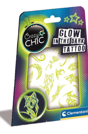 Crazy-Chic-sotetben-vilagito-tetovalas-Clementoni