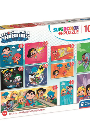 DC-Super-Hero-10-az-1-ben-puzzle-Clementoni