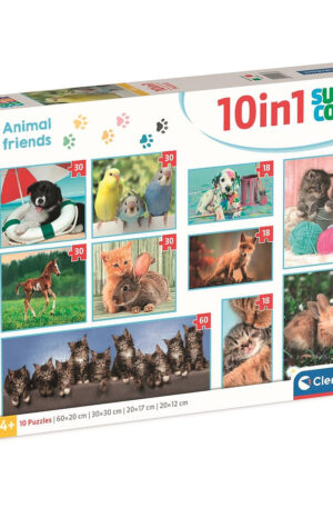 Allatos-Friends-10-az-1-ben-puzzle-Clementoni
