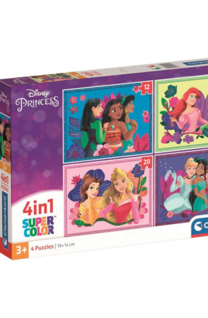 Disney-Hercegnok-4-az-1-ben-puzzle-Clementoni