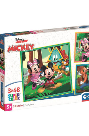 Disney-Mickey-3x48-db-os-puzzle-Clementoni