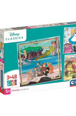 Disney-Classics-3x48-db-os-puzzle-Clementoni-CMC25