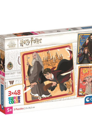 Harry-Potter-3x48-db-os-puzzle-Clementoni
