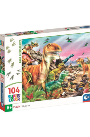 Dinoszaurusz-Land-104-db-os-puzzle-Clementoni