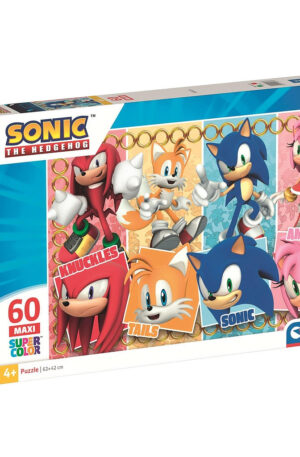 Sonic-a-sundiszno-60-db-os-maxi-puzzle-Clementoni