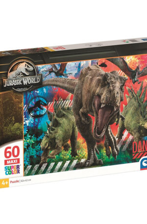 Dinoszaurusz-Danger-60-db-os-maxi-puzzle-Clementon