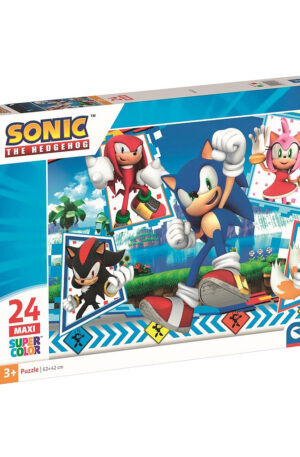 Sonic-a-sundiszno-24-db-os-maxi-puzzle-Clementoni