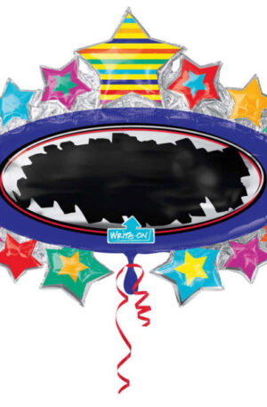 Black-Board-Star-folia-lufi-78-cm