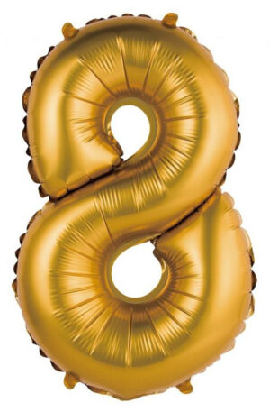 Gold-Matt-Arany-8-as-mini-szam-folia-lufi-35-cm