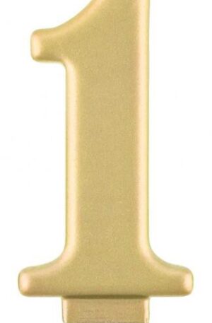 Gold-Metallic-Arany-szamgyertya-tortagyertya-1-es