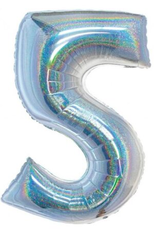 Holographic-Silver-Ezust-5-os-szam-folia-lufi-76-c