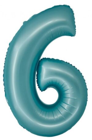 Light-Blue-Matt-Kek-5-os-szam-folia-lufi-76-cm