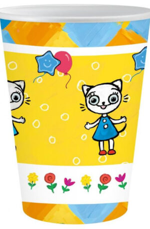 Cicas-Kitty-Kitten-papir-pohar-6-db-os-250-ml