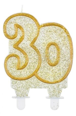 Gold-Arany-csillamos-tortagyertya-szamgyertya-30-a