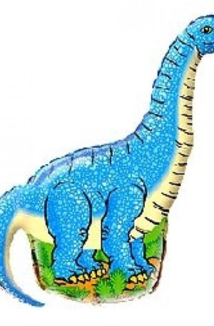 Dinosaur-Blue-Dinoszaurusz-folia-lufi-36-cm