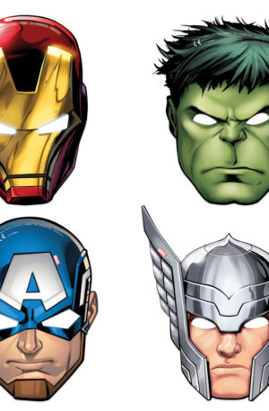 Avengers-Bosszuallok-Maszk-alarc-6-db-os
