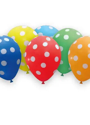 Colorful-Dots-Szines-leggomb-lufi-6-db-os
