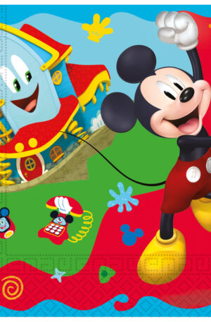 Disney-Mickey-Rock-the-House-szalveta-20-db-os-33x