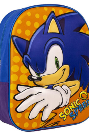 Sonic-a-sundiszno-Speed-3D-hatizsak-taska-31-cm