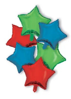 Red-Blue-Green-folia-lufi-6-db-os-szett-46-cm
