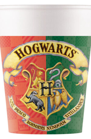 Harry-Potter-Hogwarts-Houses-papir-pohar-8-db-os-2