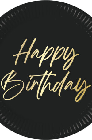 Happy-Birthday-Elegant-papirtanyer-8-db-os-23-cm-F